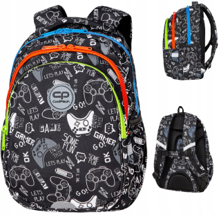 Viackomorový školský batoh CoolPack, viacfarebný, 21 rokov